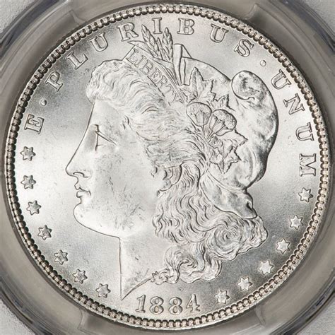 1884 Pcgs Ms65 Morgan Silver Dollar Sahara Coins And Precious Metals