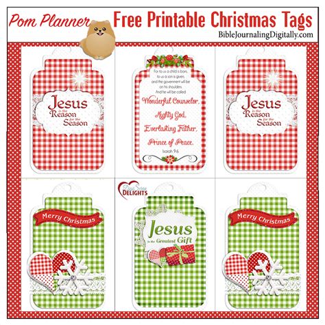 Stay connected with your circle by sharing printable friendship cards! Free Printable Jesus is the Reason Christmas Tags - Bible ...