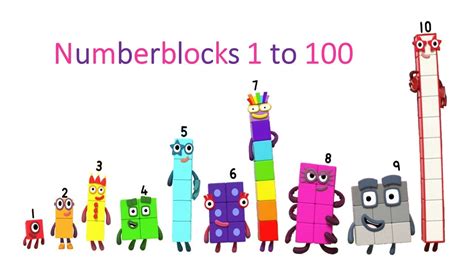 Numberblocks 1 To 100 Youtube