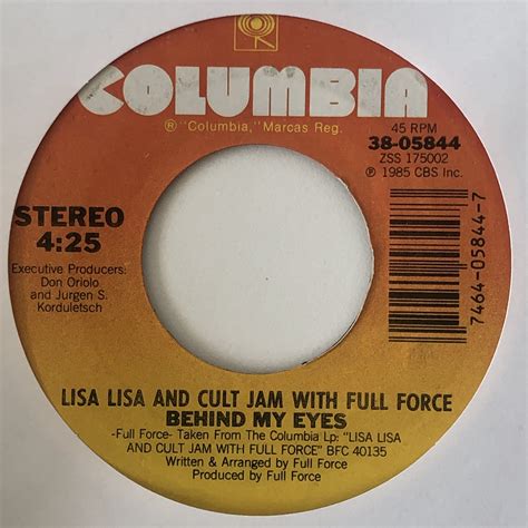 Lisa Lisa And Cult Jam With Full Force All Cried Out Mosaicseoul