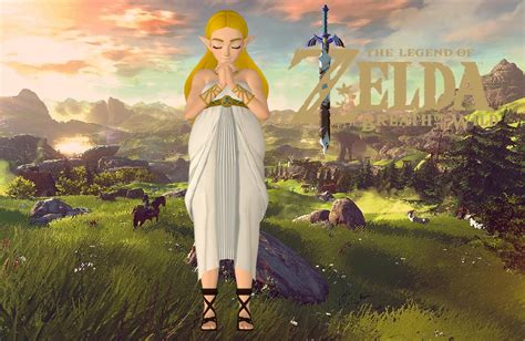 Zelda White Dress Breath Of The Wild By Hakirya On Deviantart