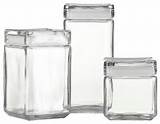 Pictures of Kitchen Storage Glass Jars