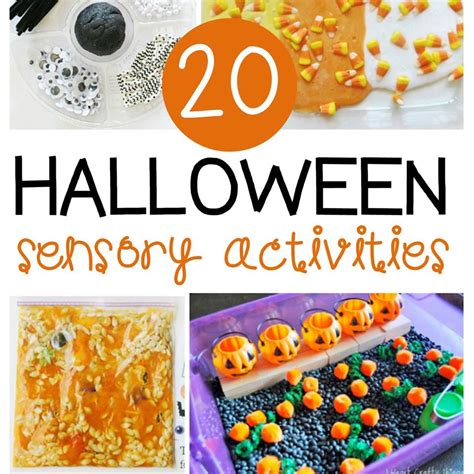 20 Halloween Sensory Activities The Kindergarten Connection