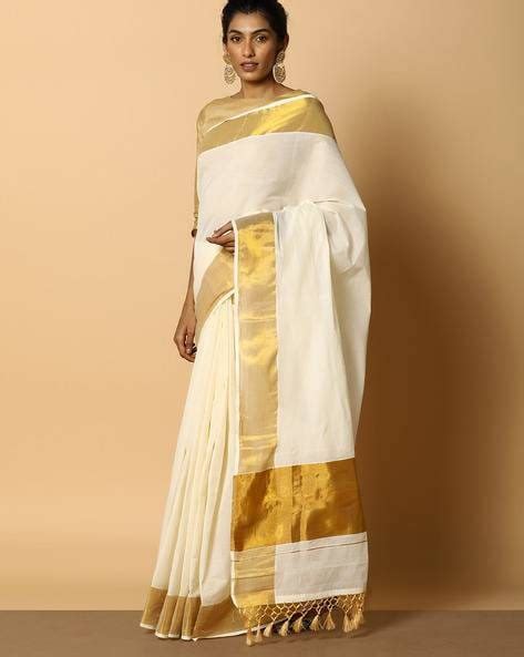 Customized Ready To Wear Onam Saree Kerala Kasvu Tissue Finland Lupon