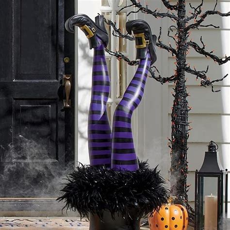 Wicked Witch Leg Halloween Witch Craft Best Halloween Decor Stuffed