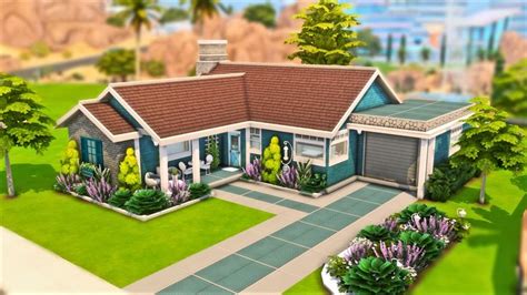 Relaxing 2 Bedroom Oasis Springs Home In The Sims 4