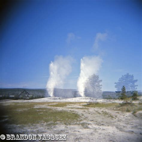 Old Faithful X 2 Double Geyser All The Way So Intense Wh Flickr