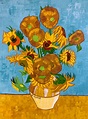 Sunflowers by Vincent van Gogh, Acrylic on Canvas 18×24 inch | Footwa