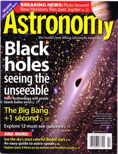 Astronomy Magazine April 2007 Vol 35 No 4 Black Holes Cover Story