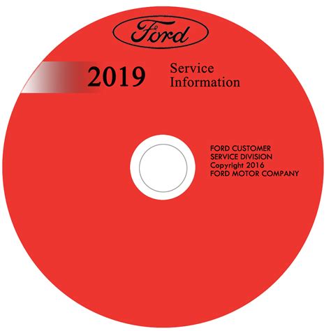 2019 Ford F250 F550 Super Duty Repair Shop Manual On Cd Rom Original