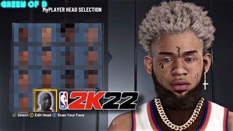 New Best Drippy Face Creation Tutorial In Nba 2k22 Look Like A Comp