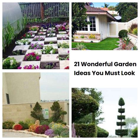 21 Wonderful Garden Ideas You Must Look Sharonsable