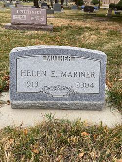 Helen Elizabeth Prahl Mariner M Morial Find A Grave