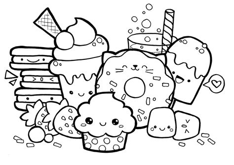 Check spelling or type a new query. Desenhos Kawaii para Colorir - 10 Desenhos kawaii para ...