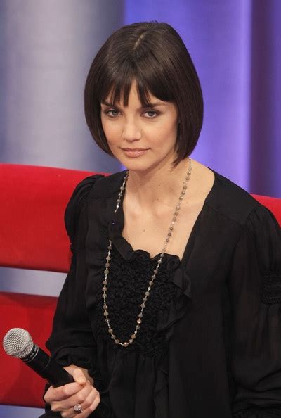 Bang Bob Katie Holmes Style Katie Holmes Bob Hairstyles