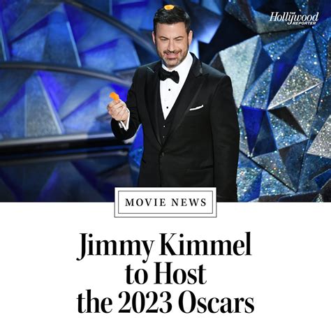 The Hollywood Reporter On Twitter Jimmy Kimmel Is Returning To The Oscars Stage The Abc Late