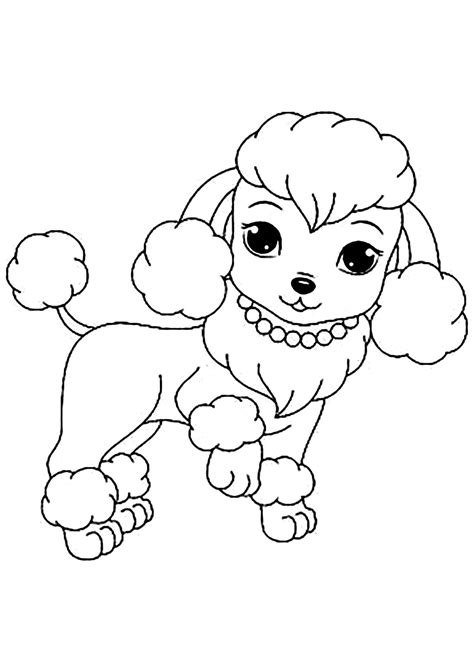 Printable Coloring Pages Of Dogs