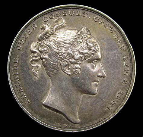 1831 Coronation Of William Iv Official Silver Medal By Wyon Coopers