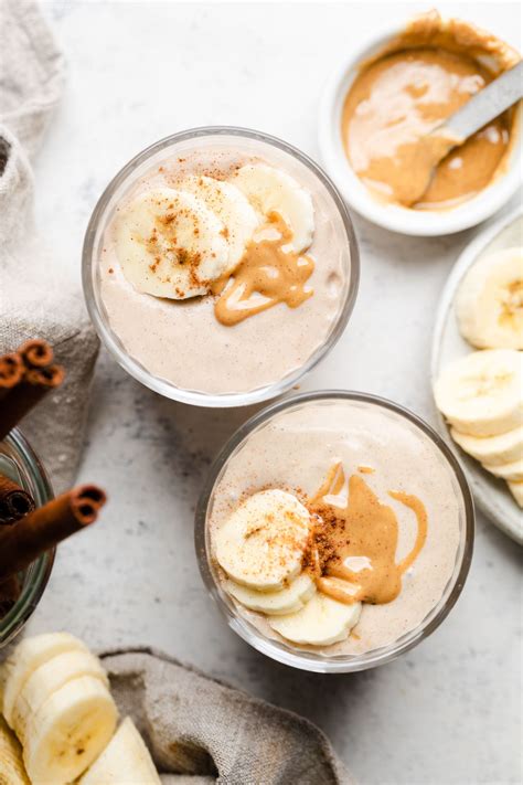 Peanut Butter Banana Smoothie All The Healthy Things
