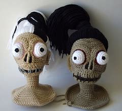 High quality intro of beetlejuice: Ravelry: Shrunken Head Guy pattern by Kim Lapsley