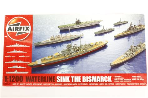 Please also post hms belfast pictures to the naval history and warships group wh. hattons.co.uk - Airfix A50120-U Sink the Bismarck! set ...