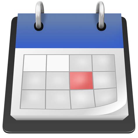 Calender Icon Blue 4113 Free Icons And Png Backgrounds