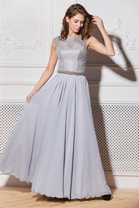 Silver Grey Dresses For Wedding Guest Amir Joryeong Save The Rainforest