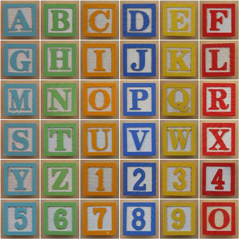 Educational Brick Alphabet 1 Letter A 2 Letter B 3 Le Flickr