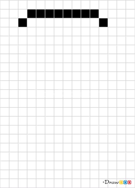 How To Draw Creeper Chibi Pixel Minecraft