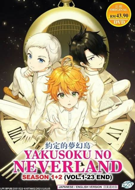 Dvd English Version The Promised Neverland Season 1 2 Vol1 23end All Region 1790 Picclick
