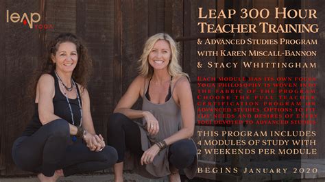 Leap Yoga 300 Hour Advanced Hatha Yoga Teacher Training Leap Yoga