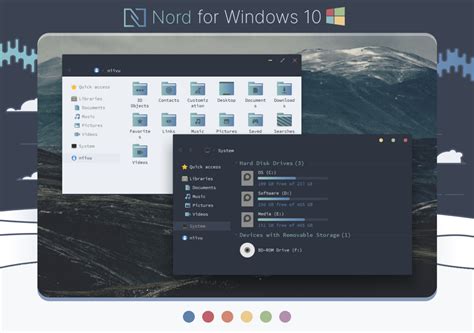 Nord Windows 10 Theme Shape Your Computer Beautifully
