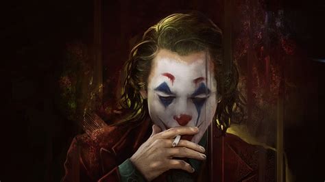 Joker Smoker 4k Wallpaper 4k