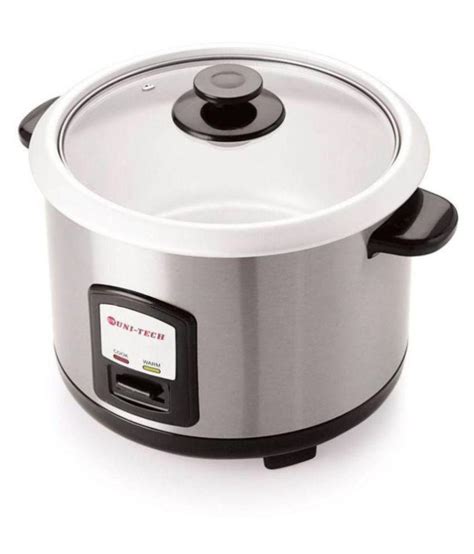 This stainless steel rice cooker and steamer has a little bigger container than the previous cuckoo mode. BMS Lifestyle STAINLESS STEEL ELECTRIC RICE COOKER 1.8 Ltr ...