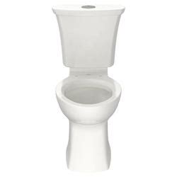 American Standard Edgemere Dual Flush Piece White Tall Elongated Toilet At Menards