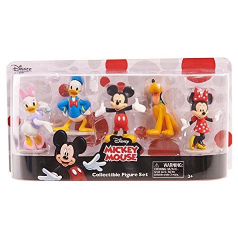 Just Play Disney Mickey Mouse Collectible Figure Set Mickey Minnie