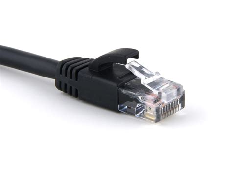 Black Booted Cat5e Patch Cable 6 Ft At Cables N More