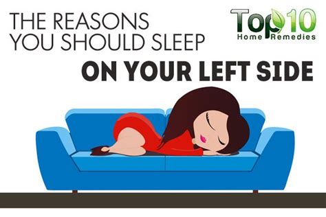 However, whether a person chooses to sleep on their front, side, or back, it is imperative that they get themselves in the correct position. The Reasons You Should Sleep on Your Left Side | Top 10 ...