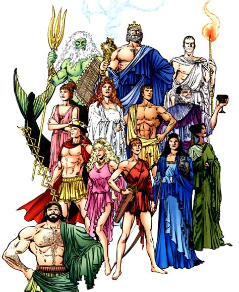 Dc Greek Pantheon Vs Mu Norse Patheon Battles Comic Vine