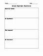 Science Experiment Observation Worksheet by Abailey | TPT
