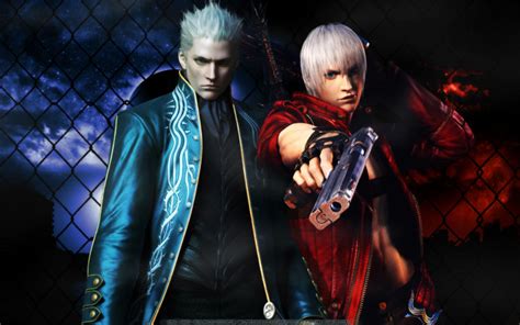 The Twin Vergil And Dante By Silvercat Sama On Deviantart