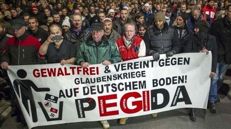 Germany Protests What Is Pegida Movement Seconds Bbc News