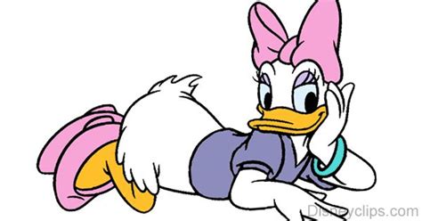 Images Of Daisy Duck Posing Admiring Herself In The Mirror Picking