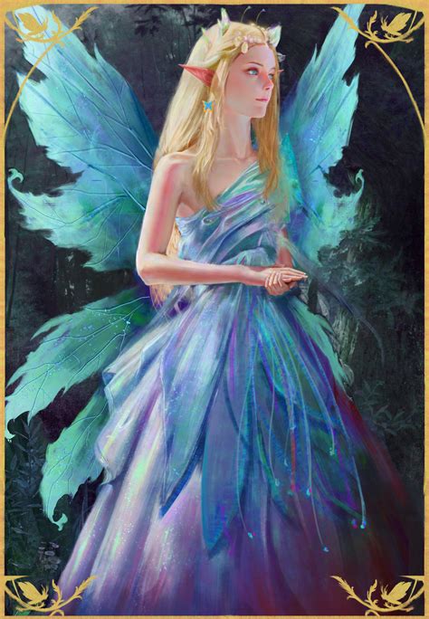 Blue Fairy By Ye Gu Scrolller