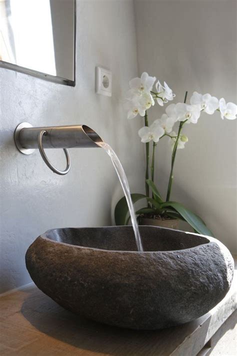 Vanity art 48 inch single sink. 70 Creative Bathroom Sinks | Sink design, Stone sink, Sink