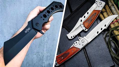 Top 10 Biggest Folding Knives That Can Cut Through Anything Youtube