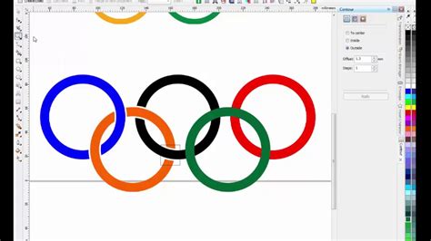Hướng Dẫn Vẽ Logo 5 Vòng Tròn Olympic Bằng Coreldraw How To Create