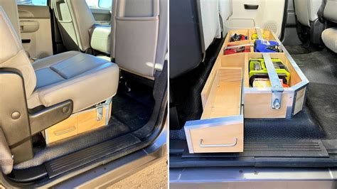 Slide Out Truck Storage Box How To Make A Vehicle Storage System
