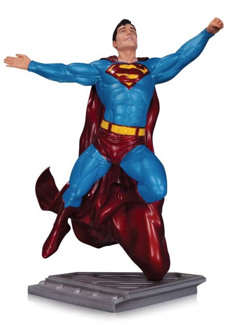 Superman The Man Of Steel Statue Gary Frank The Movie Store