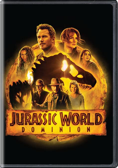 Jurassic World Dominion Dvd Chris Pratt Bryce Dallas Howard Laura Dern Jeff